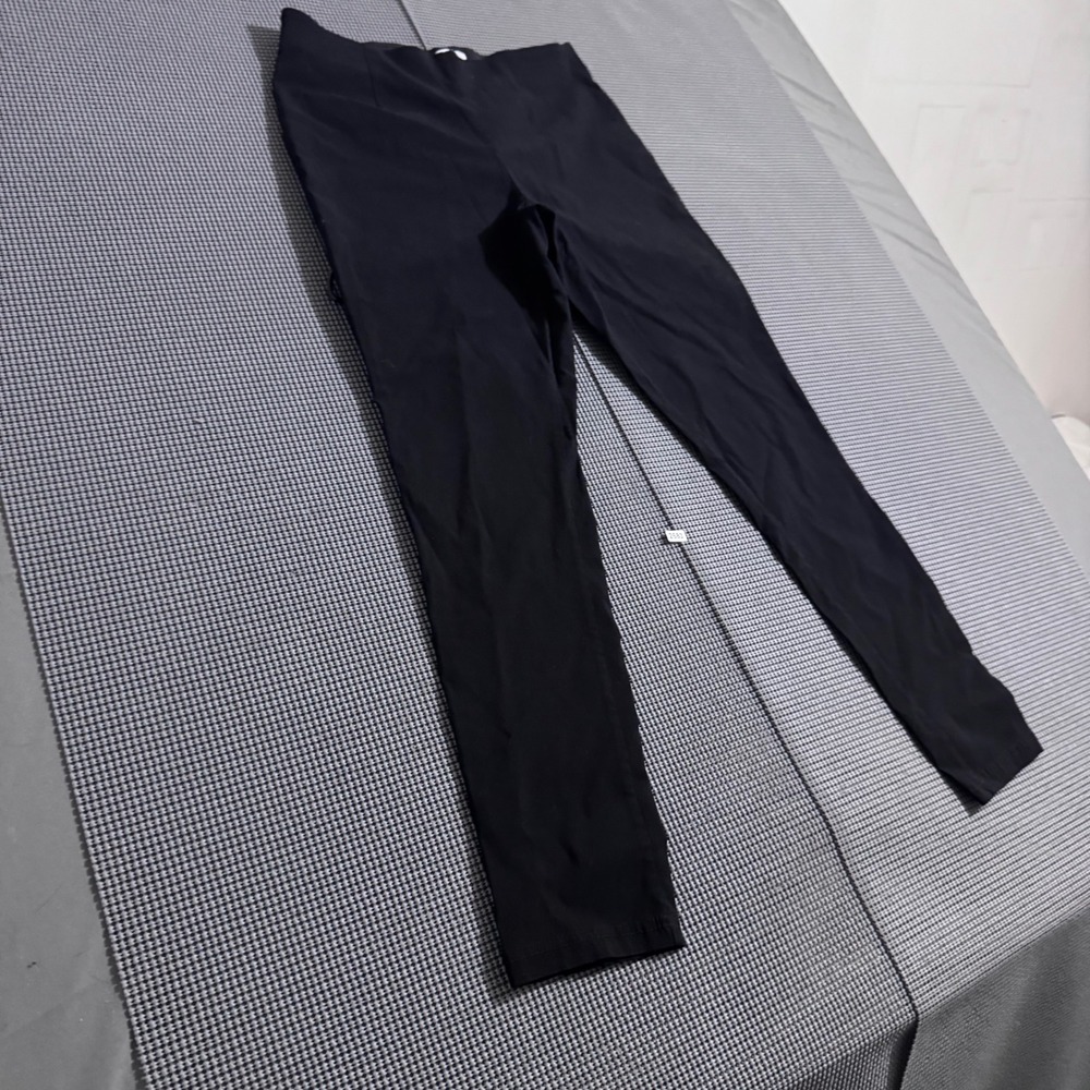 Calvin Klein Black Pull-On Slim Fit Pants Women's 8 - Picture 2 of 9